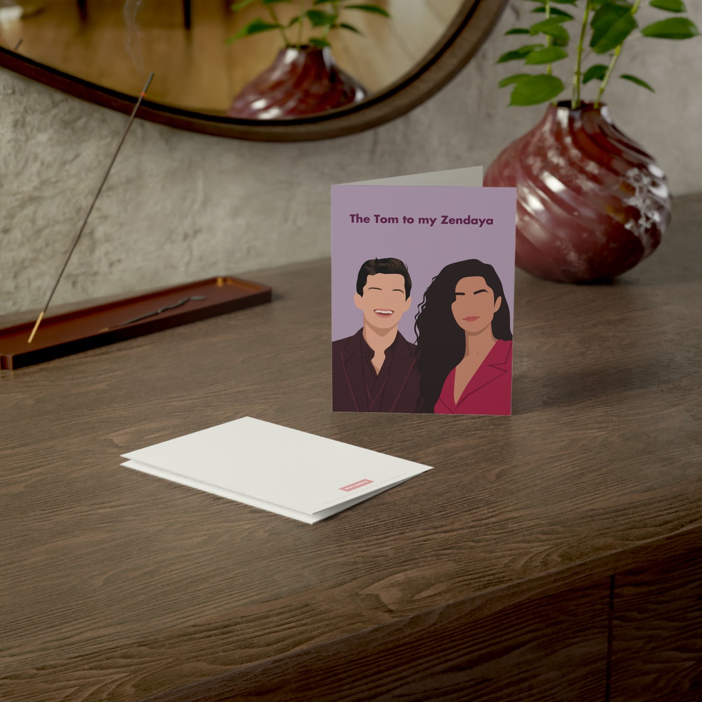 The Tom & Zendaya - Anniversary/Love/Valentines Day Greeting Card