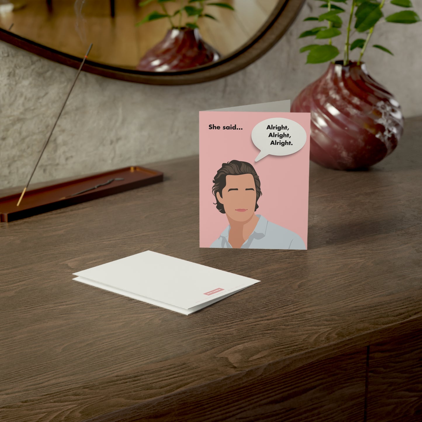 The McConaughey - Engagement Greeting Card