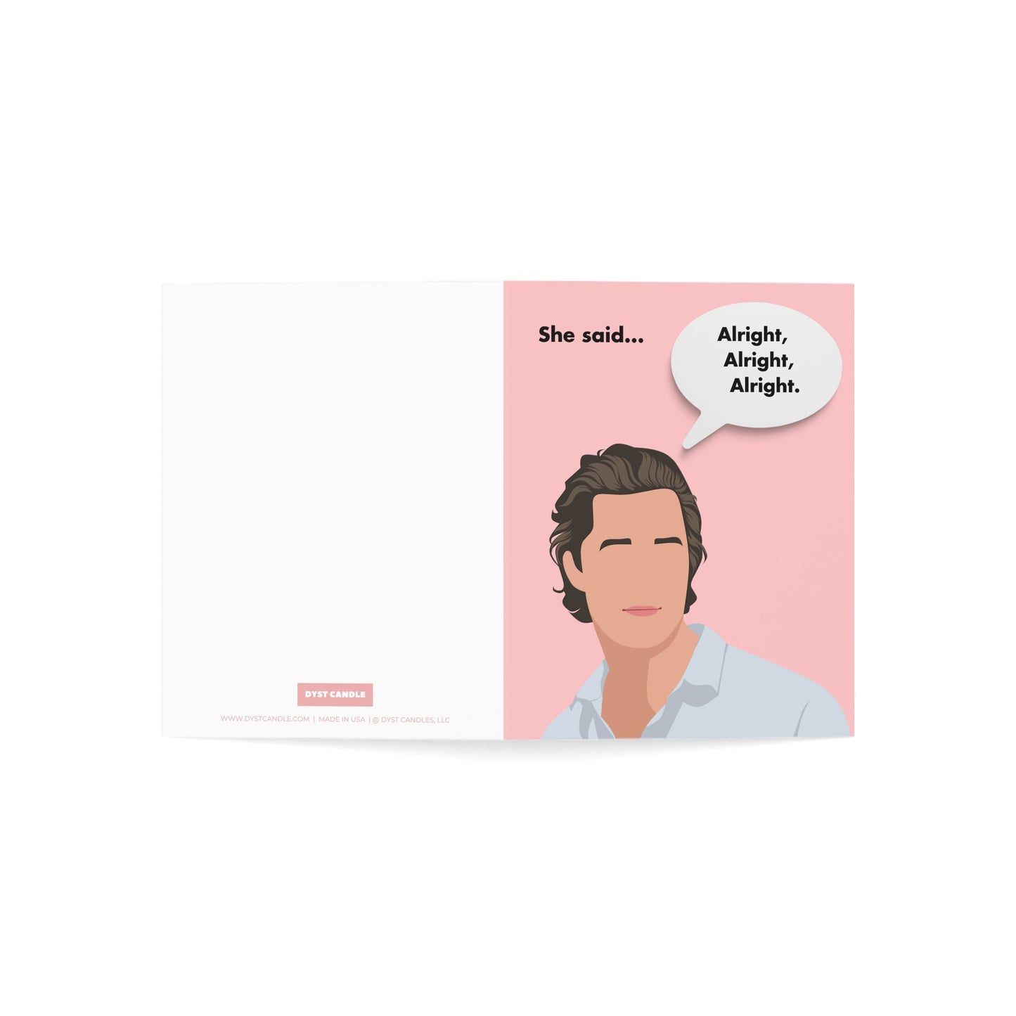 The McConaughey - Engagement Greeting Card