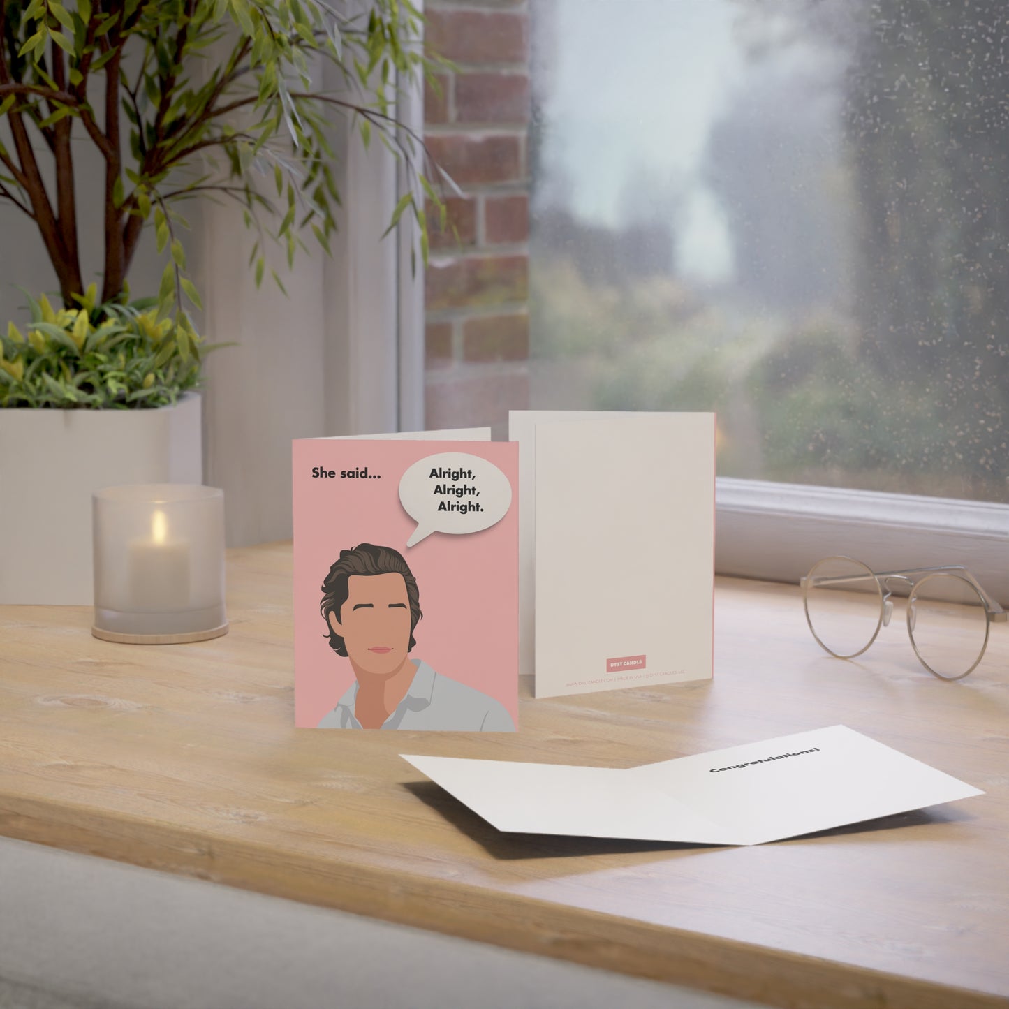 The McConaughey - Engagement Greeting Card
