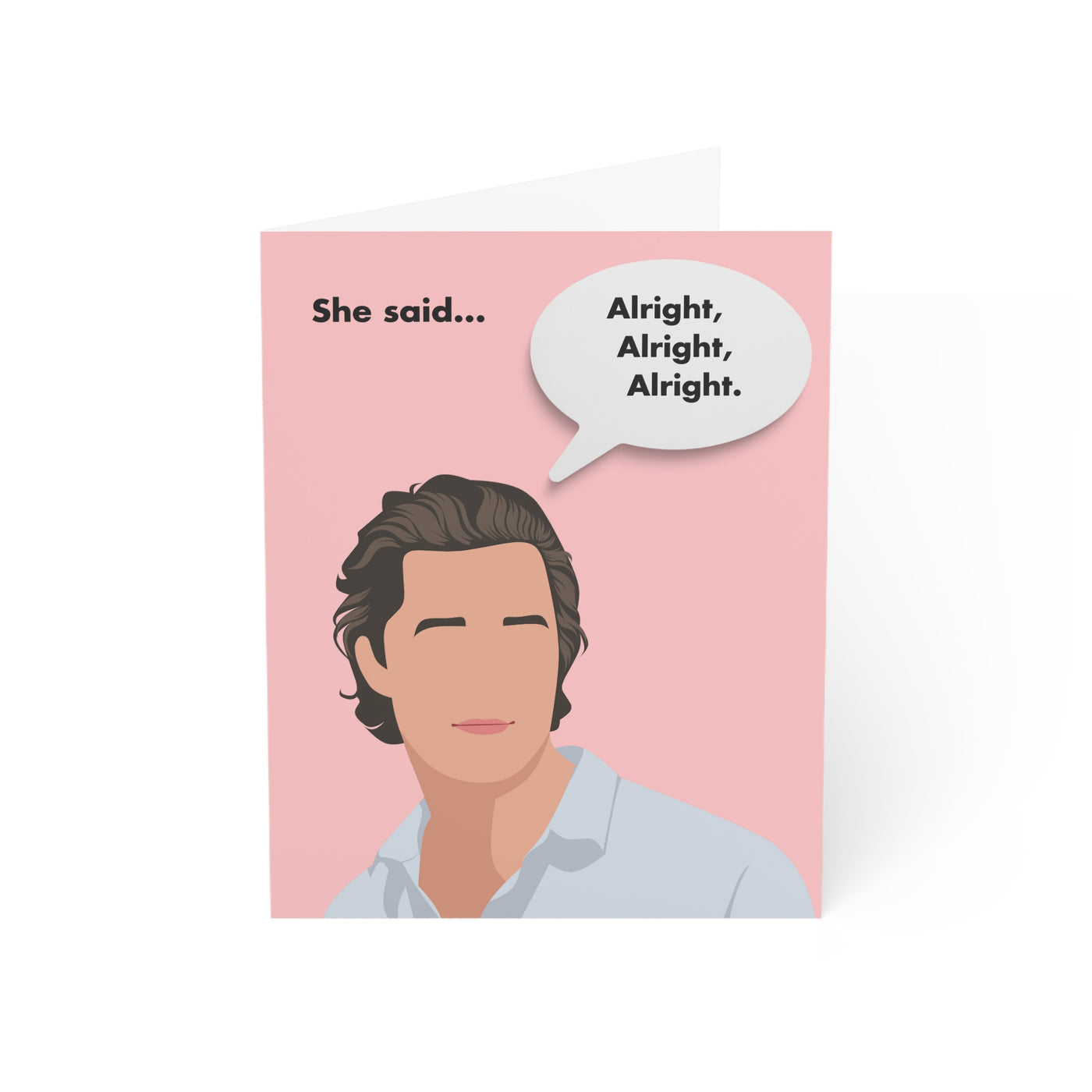 The McConaughey - Engagement Greeting Card