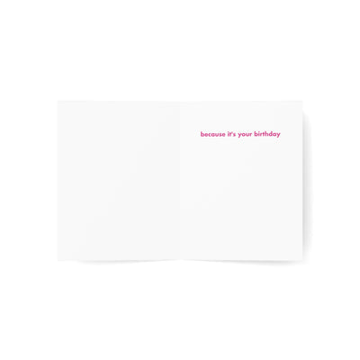 The Margot- Happy Birthday Greeting Card