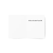 The McConaughey- Breakup Greeting Card