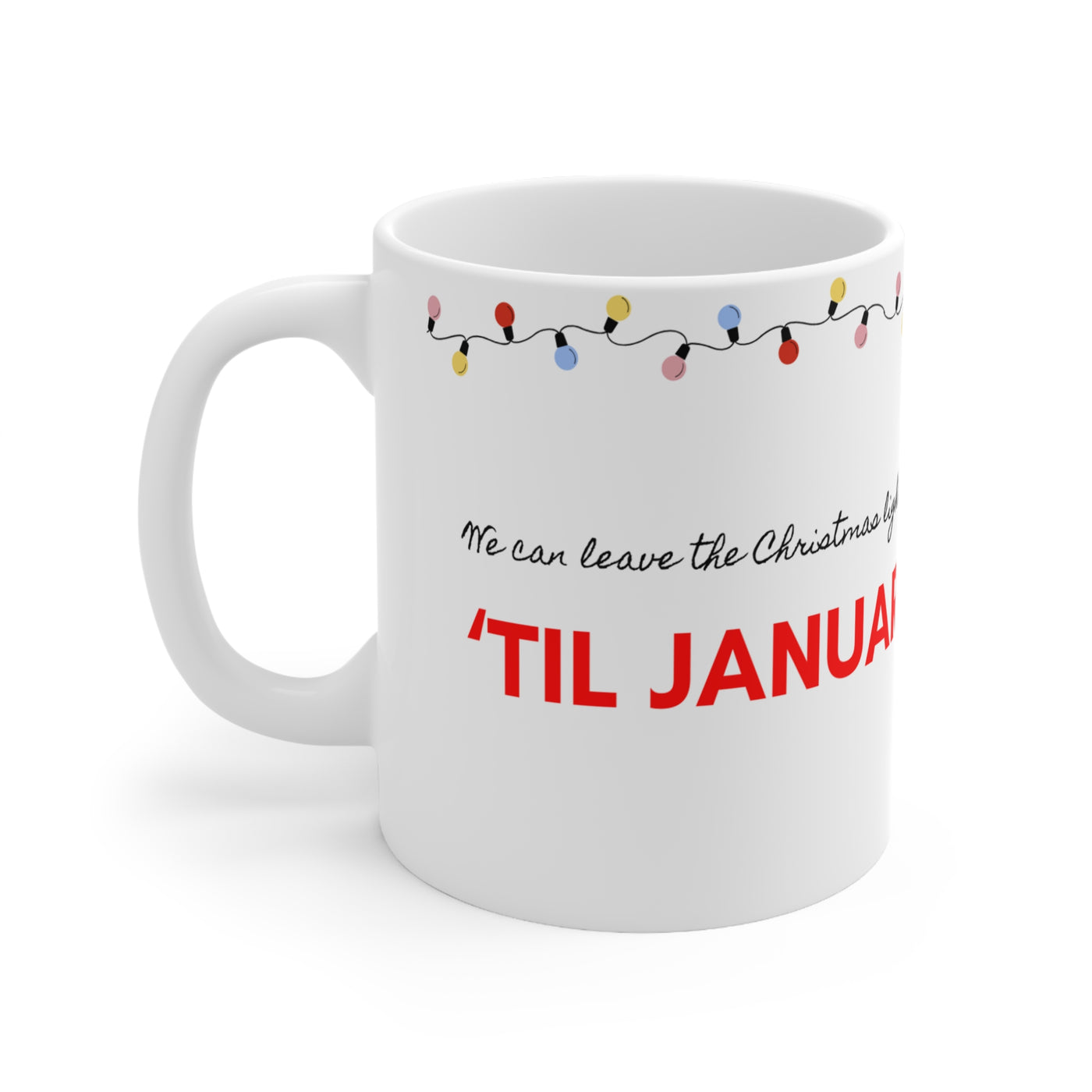 The Taylor - Christmas Lights Mug